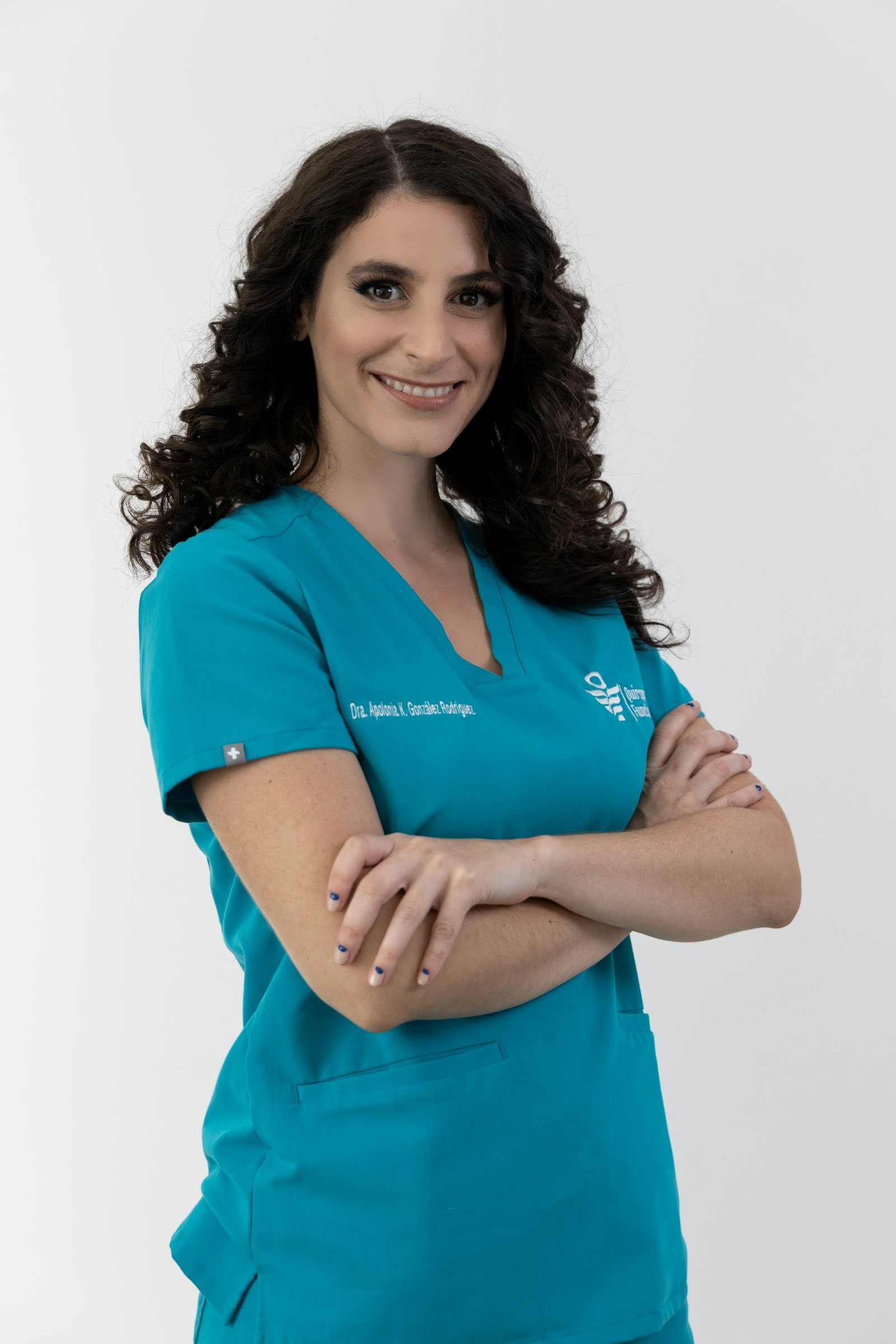 Portrait of Dr. Ananya Mehta, lead dentist at Arc Dental Studio